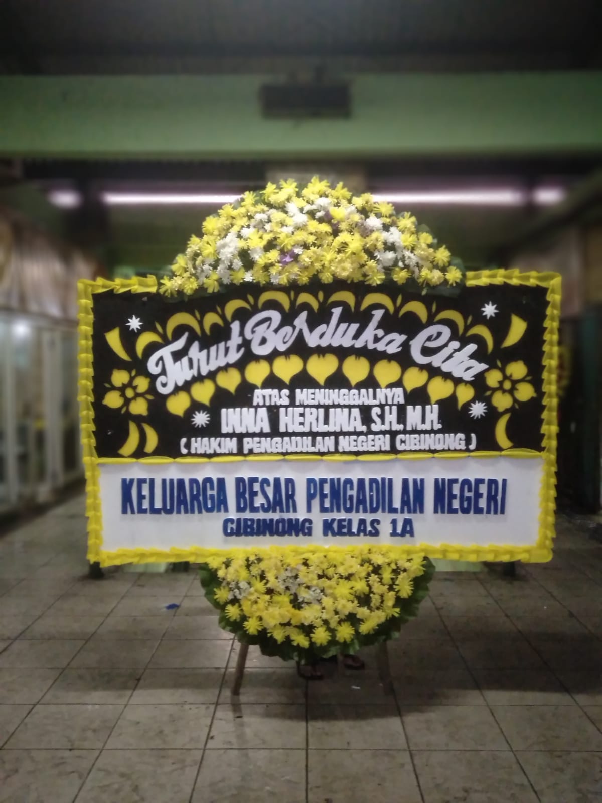 Karangan Bunga Duka Cita RF 01